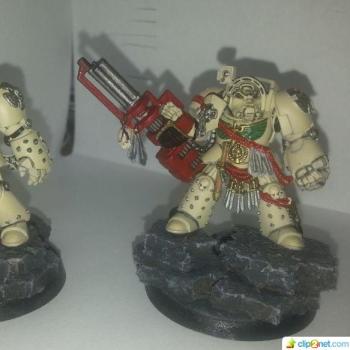 Dark Angels Terminators by Winter Wyvern