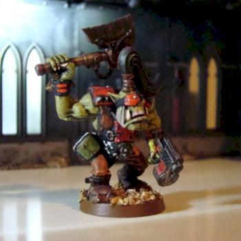 ork warhammer 40 by nicoleon