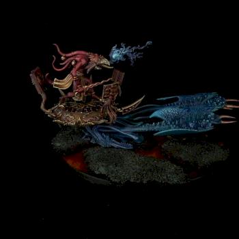 Herald of Tzeentch on Burning Chariot by medows
