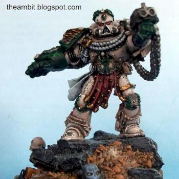 Chapter Master of the Emerald Fists - Pedro Cantor by Theambit