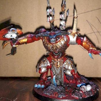 Khorne Daemon Prince by SnowYetti