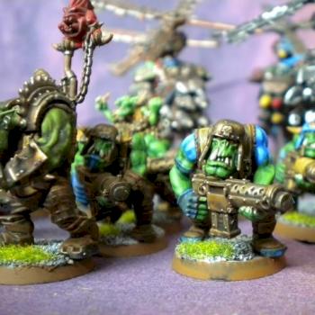Grim Wasteland Orks by geb
