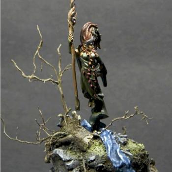 Wood Elf Spellweaver by Morgaine