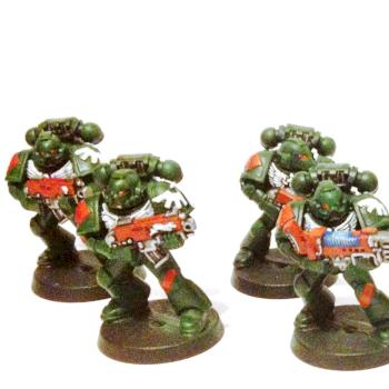 Dark angels squad by Asgog