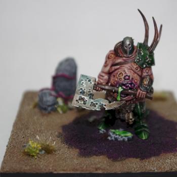 Nurgle lord by CarpetbagPoem