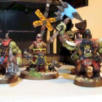 ork warhammer 40 by nicoleon