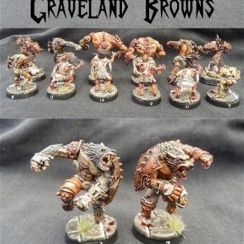 Blood Bowl Necromantic team by 0nyx