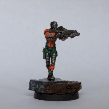 Yu Jing Celestial Guard from Tian di Jing with combi rifles by Stront