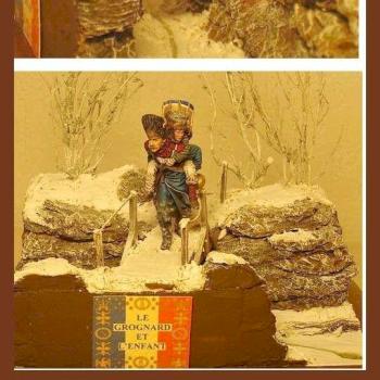 Le grognard et l'enfant by Corbec