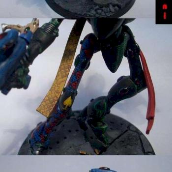 Wraithlord Harlequin. Señor Espectral Arlequín. 1de2. by Nani1111