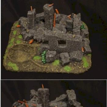 Industrial Ruined Milling Block by heleanor