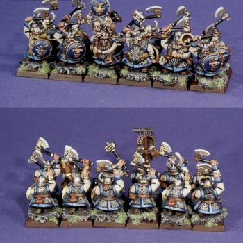 Dwarf Warriors by techanu