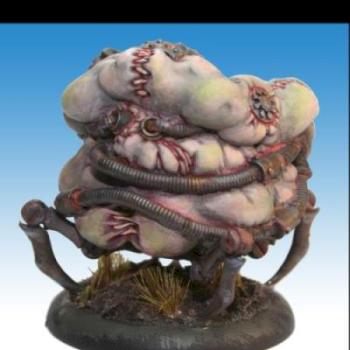Cryx Bloat Thrall by sickhase