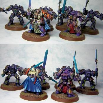 Grey Knight Terminator Squad plus Stern by brigand