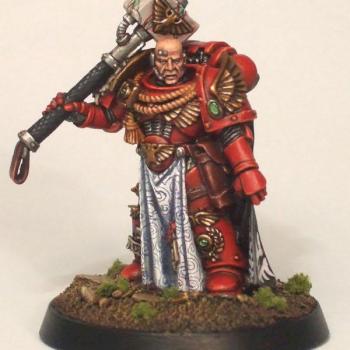 Blood Angels Captain by Mudski