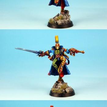 Warhammer 40K Eldar Harlequin by rene