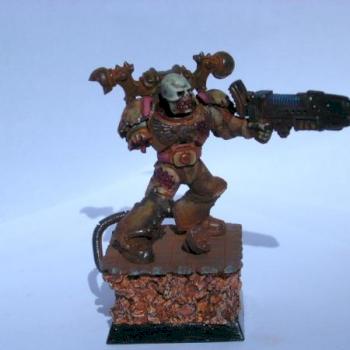 Zombie Space Marine by oniromancer