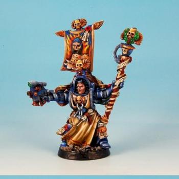 Warhammer 40K Ultramarines Librarian by rene