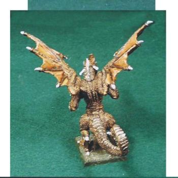 Brown Dragon by boffothesane
