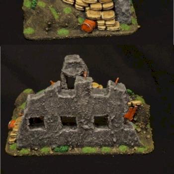 Ruined Defended Command Post by heleanor