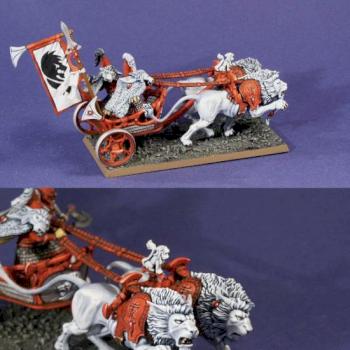 HIGH ELVES Lion Chariot by MantraStudio