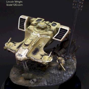 Tau Devilfish APC Vignette by kailore