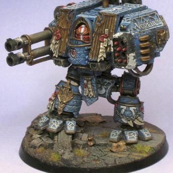 Ultramarines Venerable Dreadnought - GD2010 Finalist by winterdyne