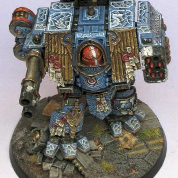 Ultramarines Venerable Dreadnought - GD2010 Finalist by winterdyne