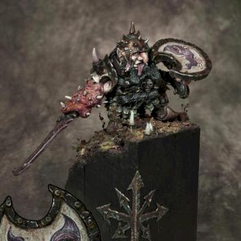 Rogan Rygaard, Chaos Dwarf of Tzeentch by izeColt