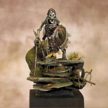 Skeleton warrior by King Kender