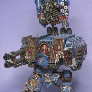 Ultramarines Venerable Dreadnought by winterdyne