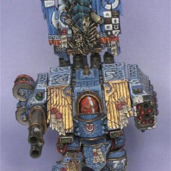 Ultramarines Venerable Dreadnought by winterdyne
