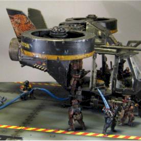 CHARON Airborne Assault Carrier by Klaus, not Santa