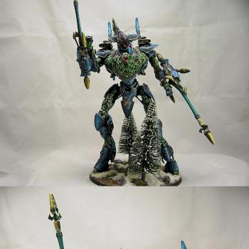 Eldar Wraithknight by Azural