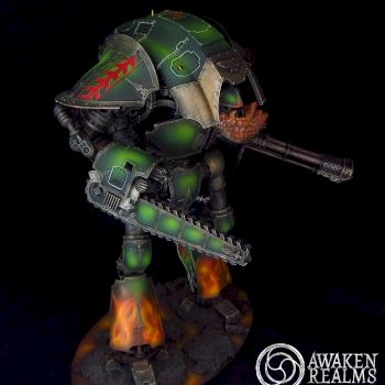 Salamanders Archon Imperial Knight by Awaken Realms