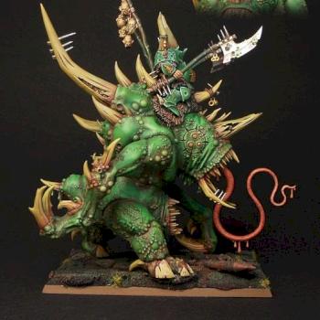 Chaos Nurgle Maggoth Lord Orghotts Daemonspew by slawek