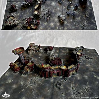 DESERT MODULAR 72x48 BATTLE GAMEBOARD 2014 by studiolevel