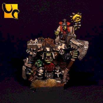 Orc Warboss by UnlimitedColours