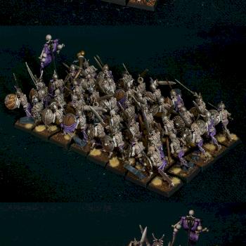 Vampire Counts Skeleton Warriors by UnlimitedColours