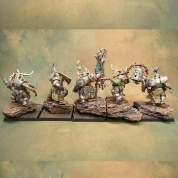 Putrid Blightkings by Veshnakar
