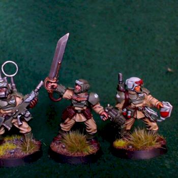 Astra Millitarum - Company Commander & Specialists by f1r3back