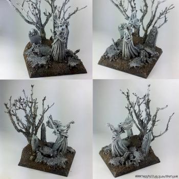 Undead Banshee diorama by thebrizzlab