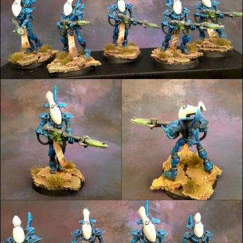 Eldar Wraithguard by Dane Da Paintboy