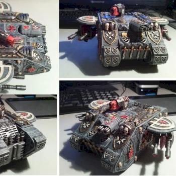 SPECIAL LAND RAIDER BLACK TEMPLAR by AscianellaRoccia