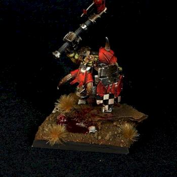 Black Orc Warboss by UnlimitedColours