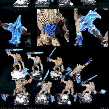 Icy Ogre Kingdom Ogre Yhetees by Simon Moon