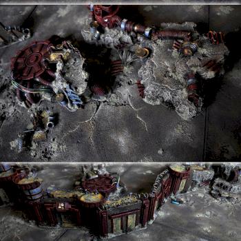 DESERT MODULAR 72x48 BATTLE GAMEBOARD DETAILS III 2014 by studiolevel