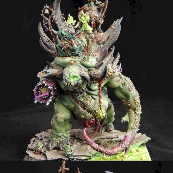 Warhammer Chaos Glottkin  / Great Unclean One by LuckyNo.5