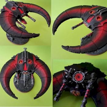 Necron nightscythe by Evil-Line