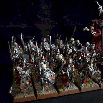 Vampire Counts - Skeletons by darkpegasusmini